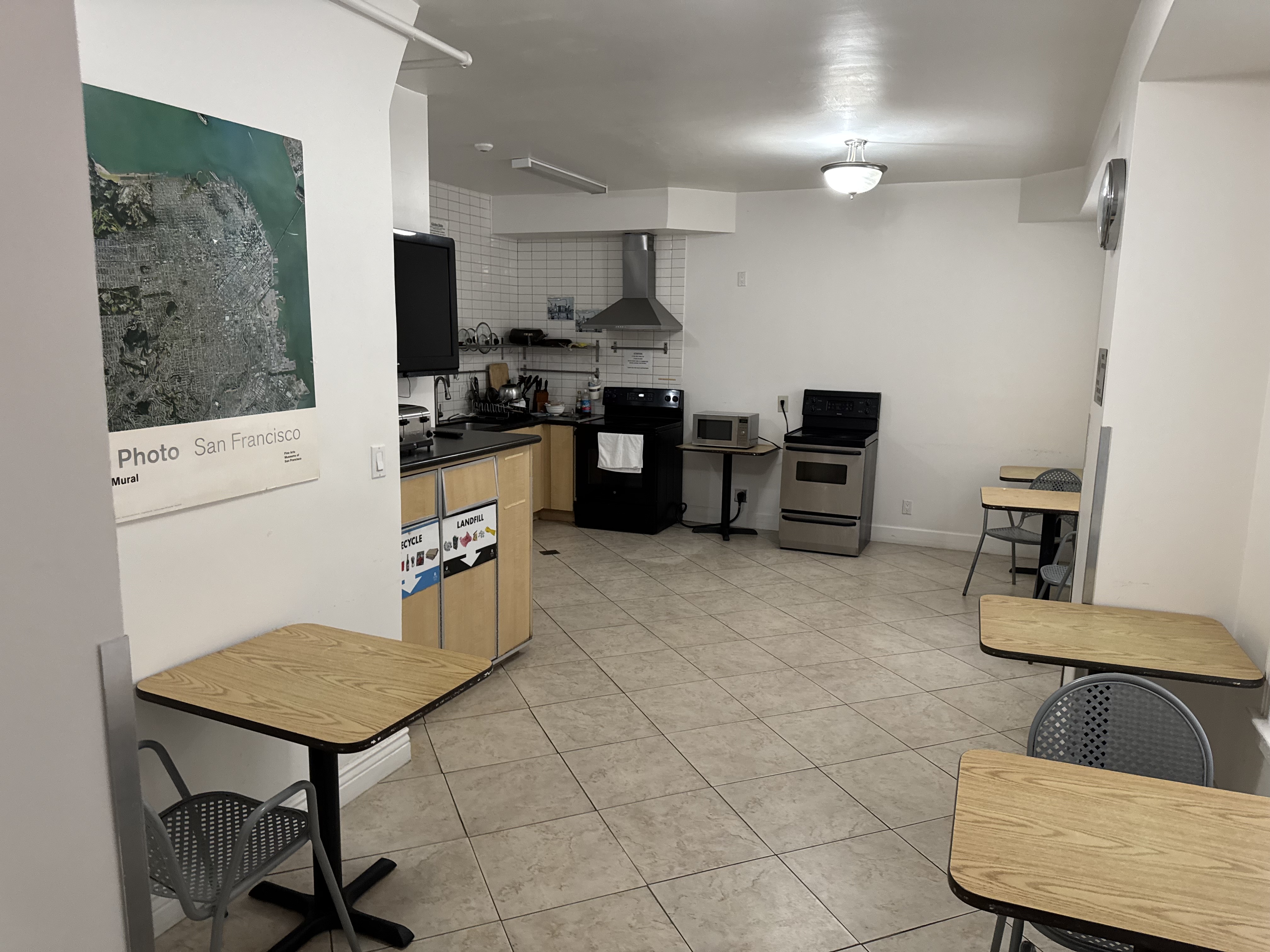 Lobby and dining area